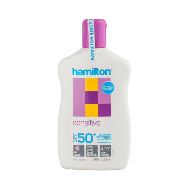 Hamilton Sensitive SPF50+ Lotion 265ml - 1