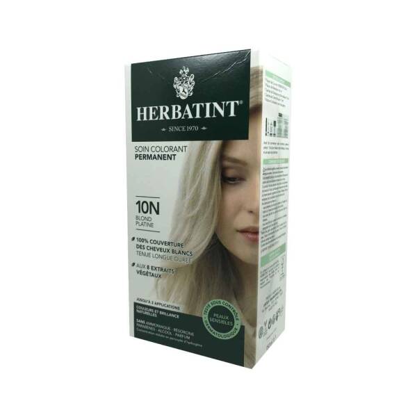 Herbatint Saç Boyası 10N Blond Platine - Platinum Blonde - 1