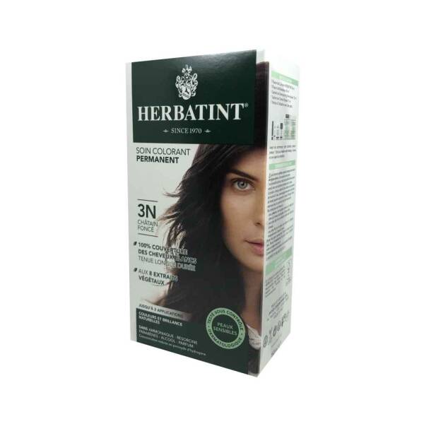 Herbatint Saç Boyası 3N Chatain Fonce - Dark Chestnut - 1