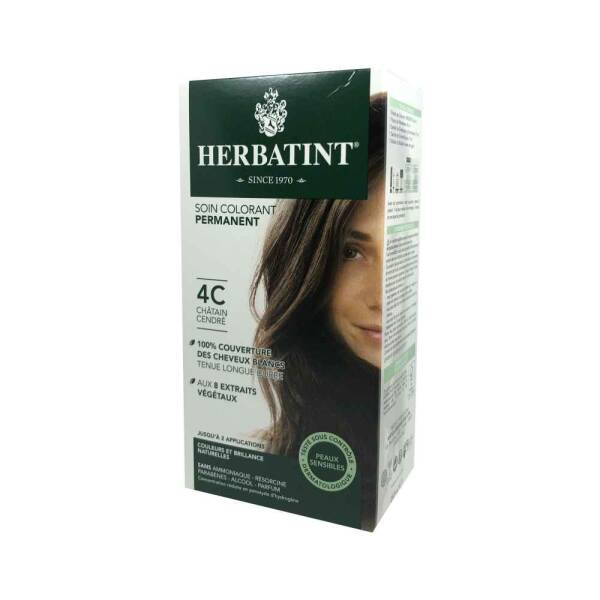 Herbatint Saç Boyası 4C Chatain Cendre - Ash Chestnut - 1