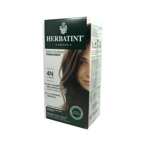 Herbatint Saç Boyası 4N Chatain - Chestnut - 1