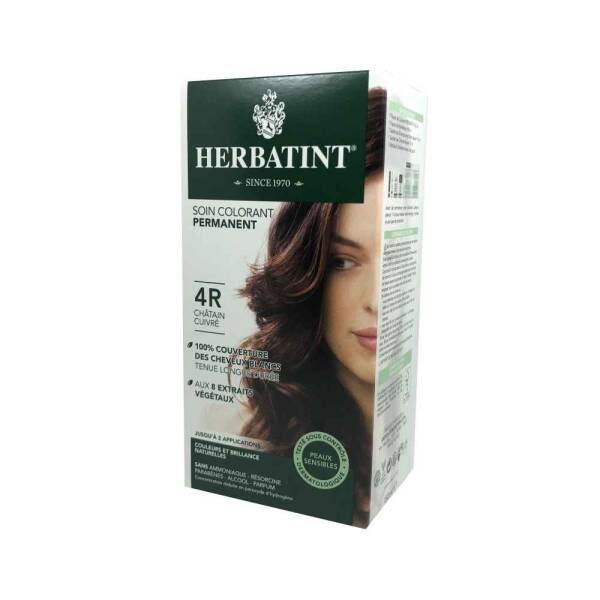 Herbatint Saç Boyası 4R Chatain Cuivre - Copper Chestnut - 1