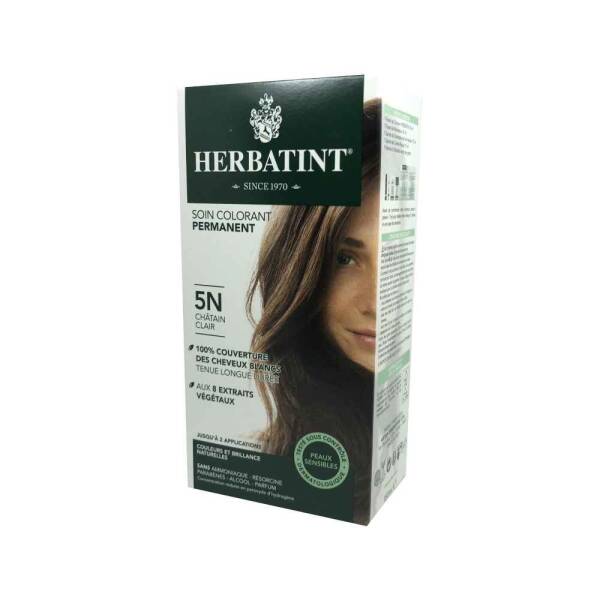 Herbatint Saç Boyası 5N Chatain Clair - Light Chestnut - 1