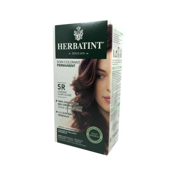 Herbatint Saç Boyası 5R Chatain Clair Cuivre - Light Copper Chestnut - 1