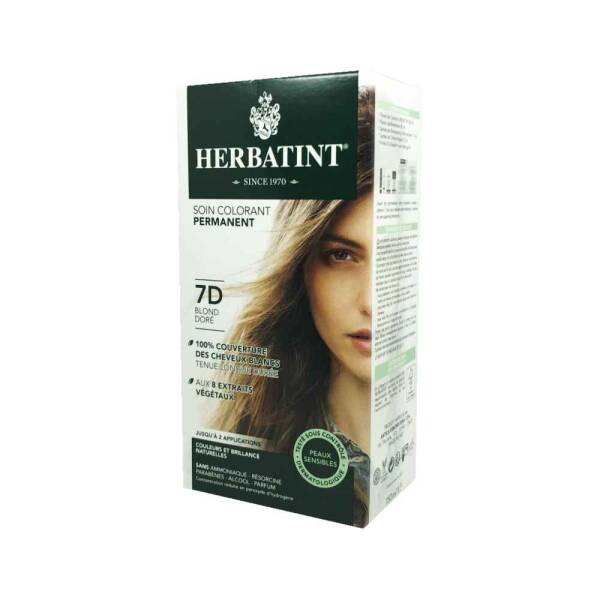 Herbatint Saç Boyası 7D Blond Dore - Golden Blonde - 1