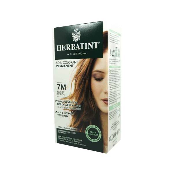 Herbatint Saç Boyası 7M Blond Acajou - Mahogany Blonde - 1