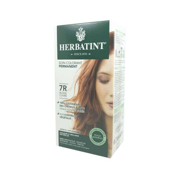 Herbatint Saç Boyası 7R Blond Cuivre - Copper Blonde - 1