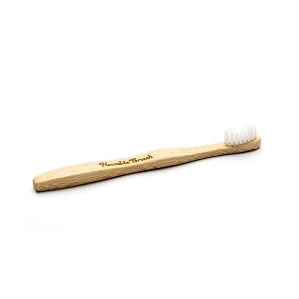 Humble Brush Bambu Diş Fırçası Çocuk Beyaz Ultra Yumuşak - 1