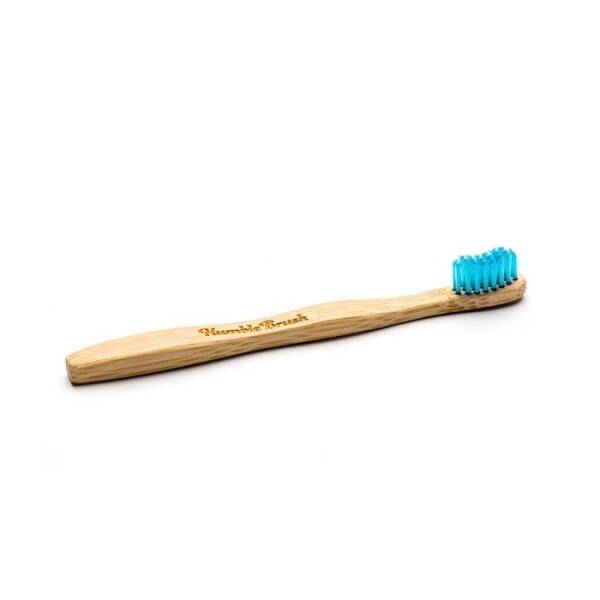 Humble Brush Bambu Diş Fırçası Çocuk Mavi Ultra Yumuşak - 1