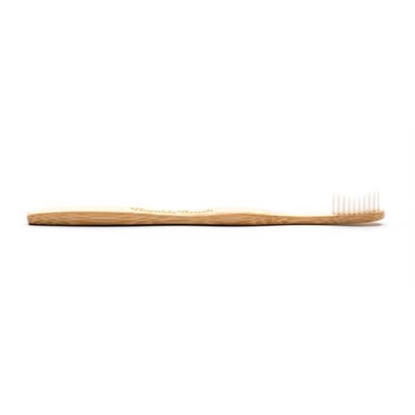Humble Brush Bambu Diş Fırçası Yetişkin Beyaz Yumuşak - 1