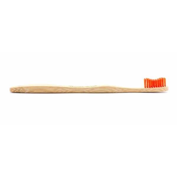 Humble Brush Bambu Diş Fırçası Yetişkin Kırmızı Yumuşak - 1