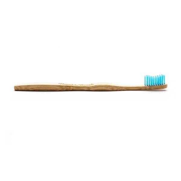 Humble Brush Bambu Diş Fırçası Yetişkin Mavi Orta Sert - 1