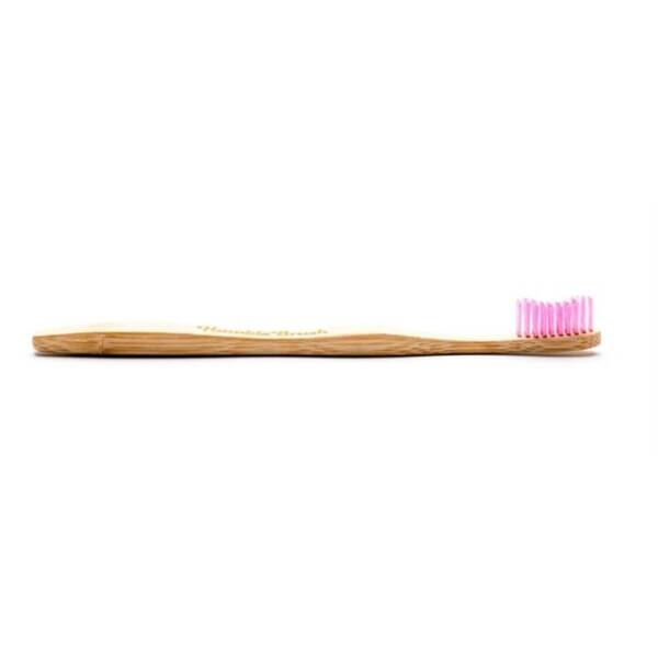 Humble Brush Bambu Diş Fırçası Yetişkin Mor Yumuşak - 1