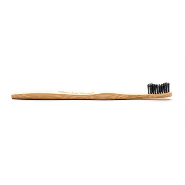 Humble Brush Charcoal Infused Yetişkin Siyah Yumuşak Diş Fırçası - 1