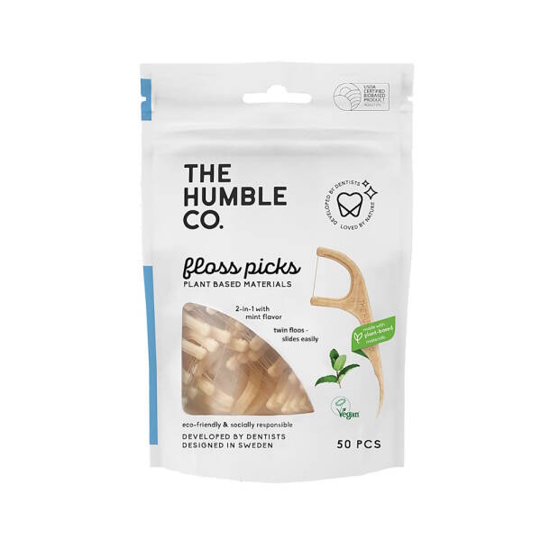 Humble Brush Floss Picks Mint 50 Adet - 1