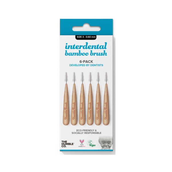 Humble Brush Bambu Arayüz Fırçası 0.60mm 6 Adet Size 3 - 1