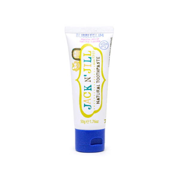 Jack and Jill Natural Toothpaste Bubblegum 50g - 1