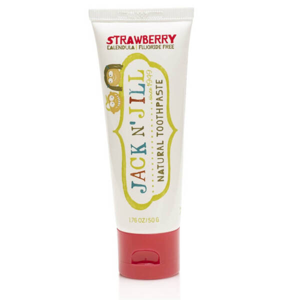 Jack and Jill Natural Toothpaste Strawberry 50g - 1