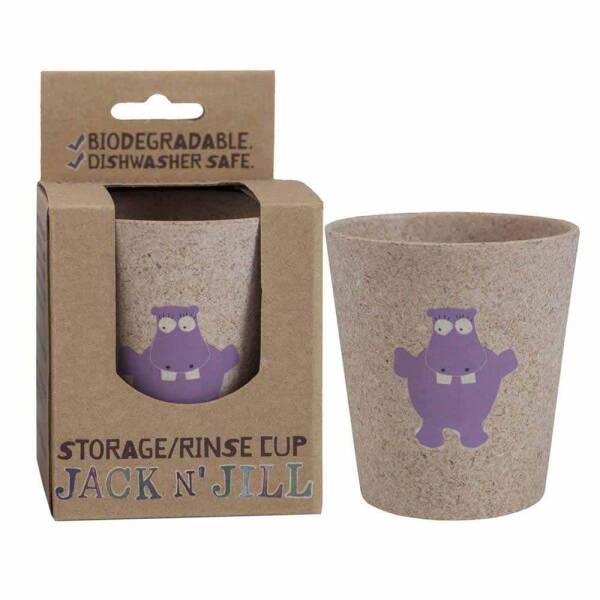 Jack and Jill Storage-Rinse Cup Hippo - 1