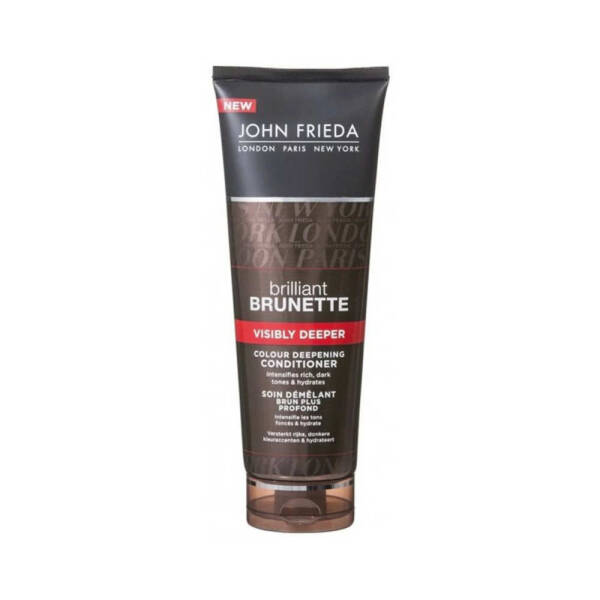 John Frieda Brilliant Brunette Colour Deepening Conditioner 250ml - 1