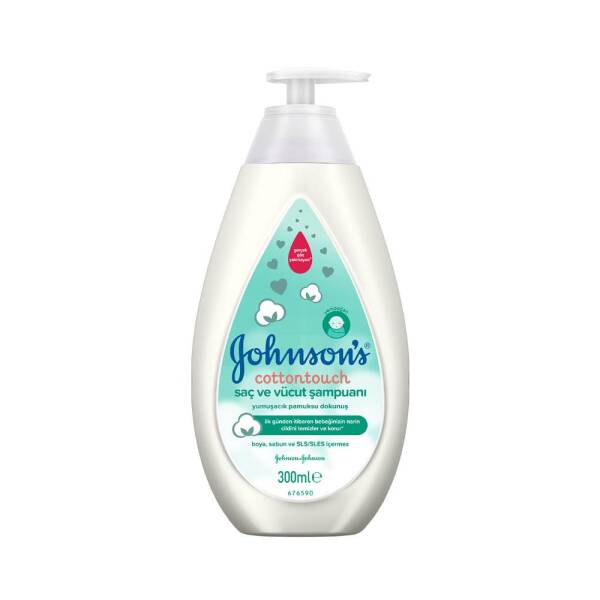 Johnson's Cottontouch Saç ve Vücut Şampuanı 300ml - 1