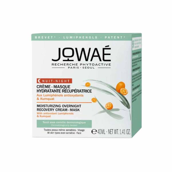 Jowae Moisturizing Overnight Recovery Cream-Mask 40ml - 1