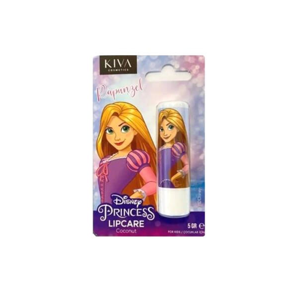 Kiva Cosmetics Lipcare Çocuklar İçin Dudak Koruyucu 5g Rapunzel Coconut - 1