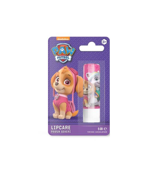 Kiva Cosmetics Lipcare Çocuklar İçin Dudak Koruyucu 5g PAW Patrol Pamuk Şekeri Aromalı - 1