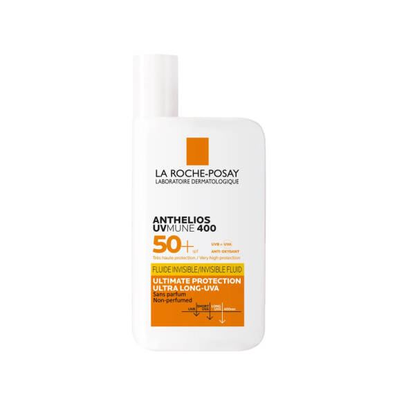 La Roche Posay Anthelios UVMUNE 400 İnvisible Fluid Güneş Koruyucu SPF50+ 50ml - 1