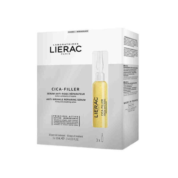 Lierac Cica-Filler Anti-Wrinkle Repairing Serum 3x10ml - 1