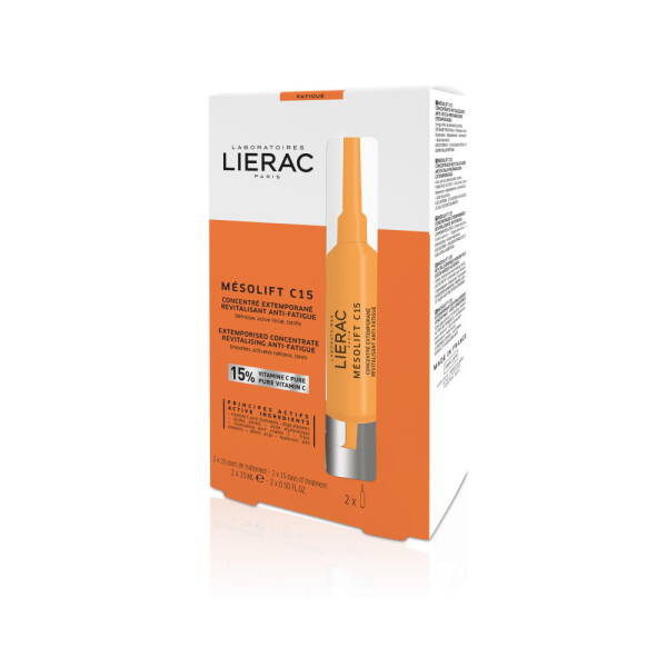 Lierac Mesolift C15 Anti-Fatigue Canlandırıcı Serum 2x15ml - 1