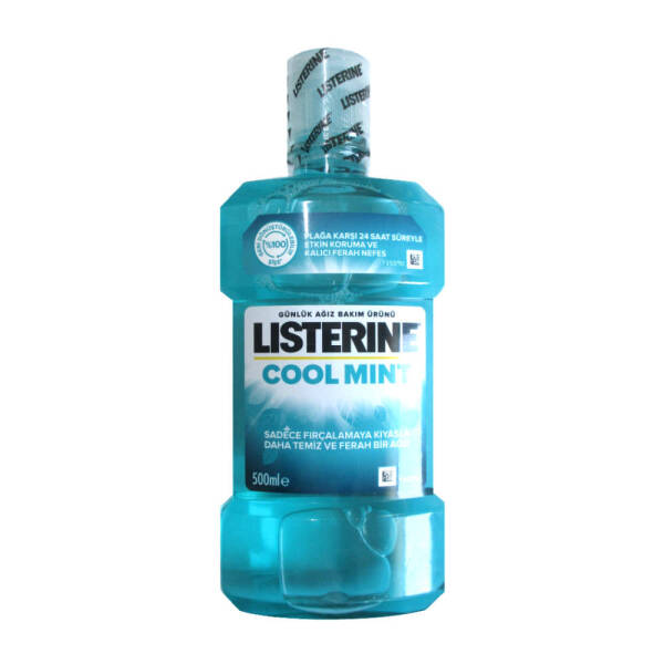 Listerine Cool Mint 500ml Ağız Bakım Suyu - 1