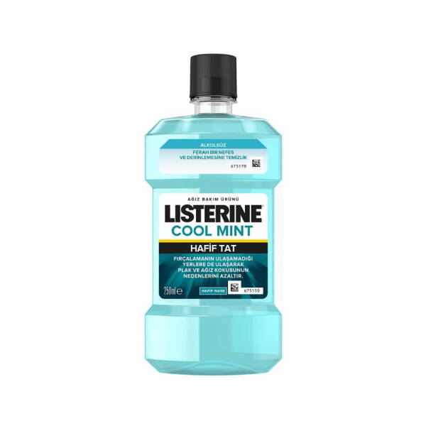 Listerine Cool Mint Hafif Tat 250ml - 1
