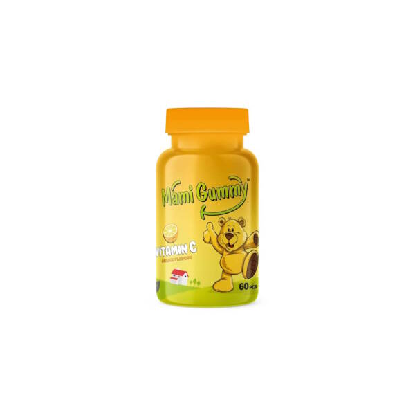 Mami Gummy Vitamin C 60 Çiğneme Tableti Portakal Aromalı - 1