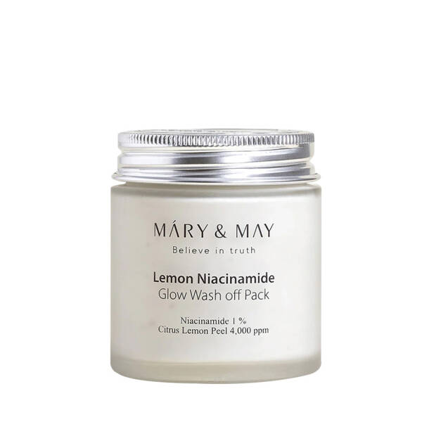 Mary and May Lemon Niacinamide Glow Wash Off Pack Aydınlatıcı Bakım Maskesi 125g - 1