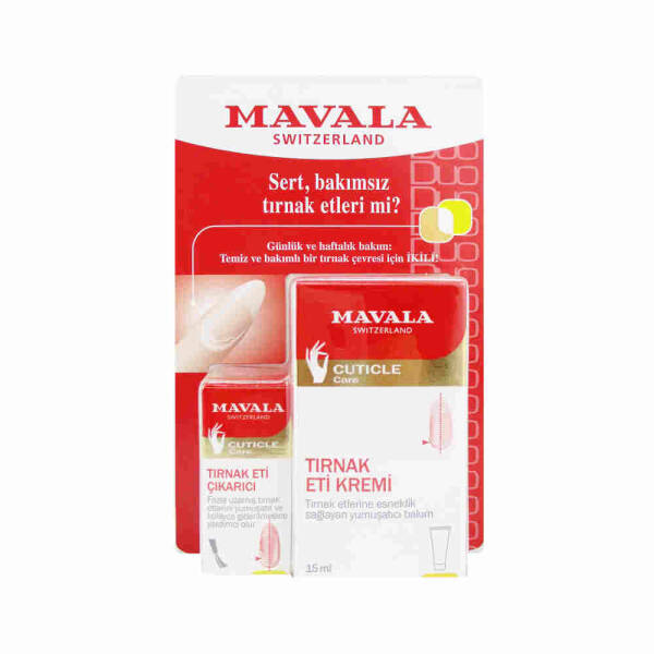 Mavala Cuticle Cream 15ml + Cuticle Remover 5ml Set - 1