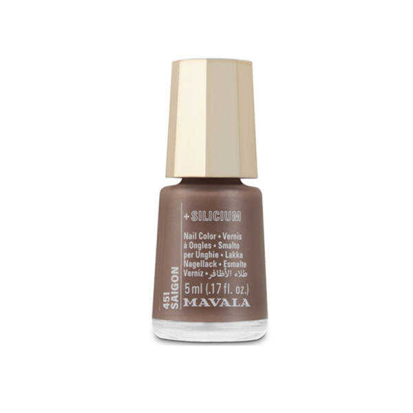 Mavala Silicium Nail Color 451 Saigon 5ml Oje - 1