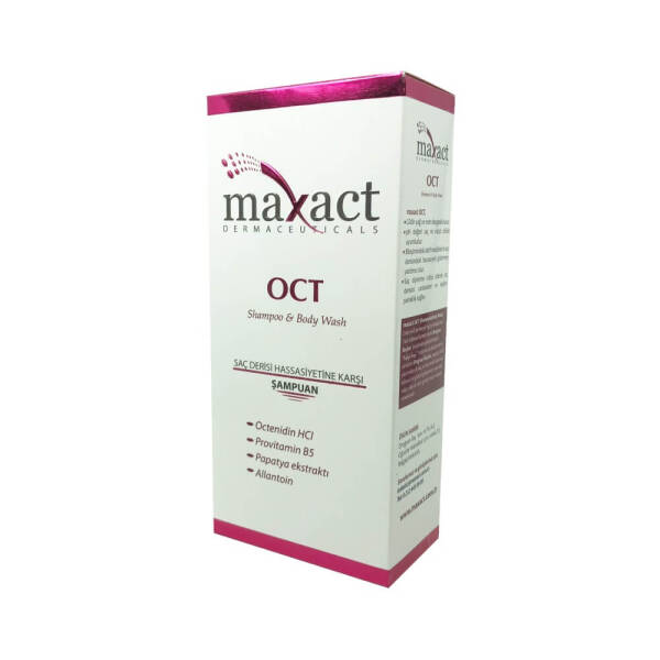 Maxact OCT Shampoo & Body Wash 250ml - 1