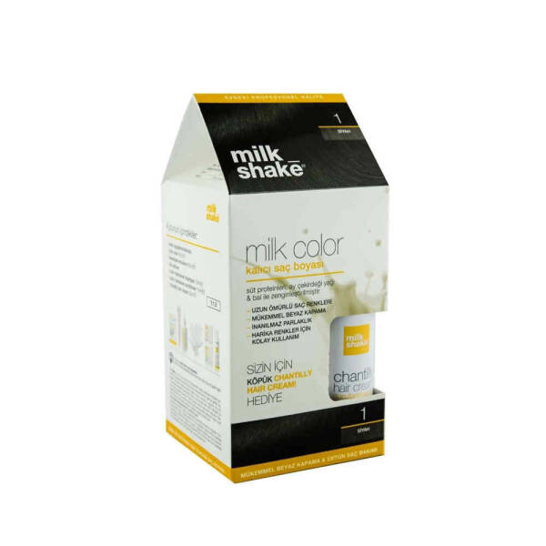 Milk Shake 1 Siyah + Hair Cream 50ml Set - 1