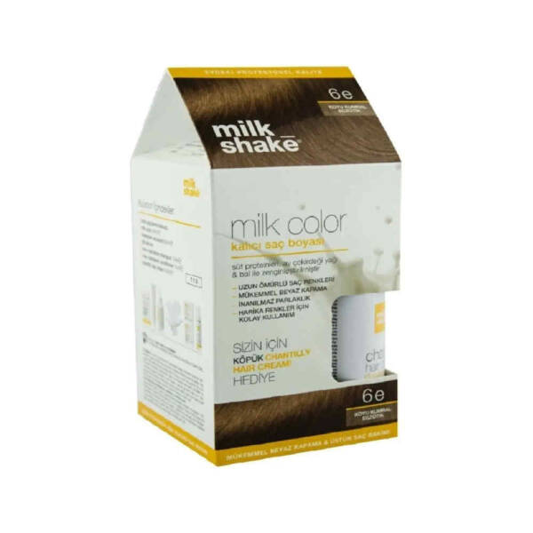 Milk Shake 5 Açık Kestane + Hair Cream 50ml Set - 1