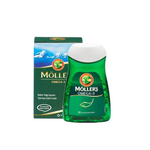 Möller's Omega-3 30 Yumuşak Jelatin Kapsül - 1