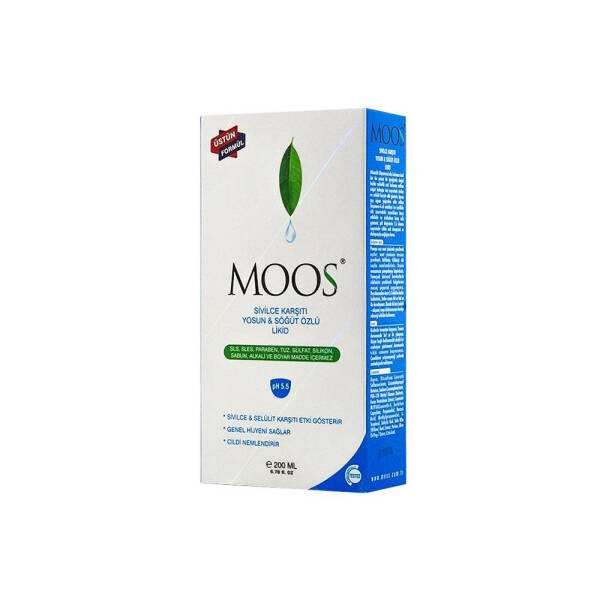 Moos Sivilce Karşıtı Yosun ve Söğüt Özlü Likit 200ml - 1