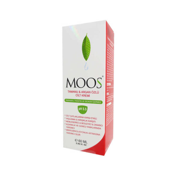 Moos Tamanu and Argan Oil Skin Cream 60ml - 1