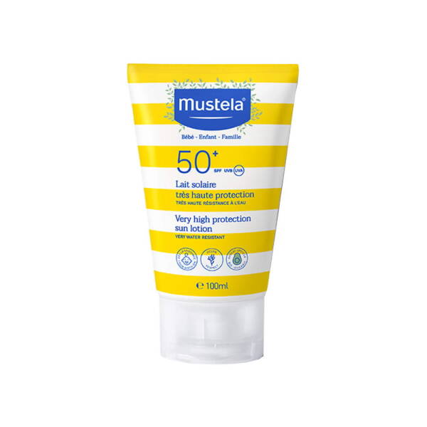 Mustela Çok Yüksek Koruma Faktörlü Güneş Losyonu SPF50+ 100ml - 1