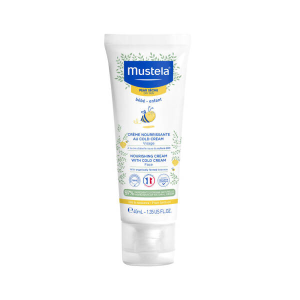 Mustela Cold Cream İçeren Besleyici Yüz Kremi 40ml - 1