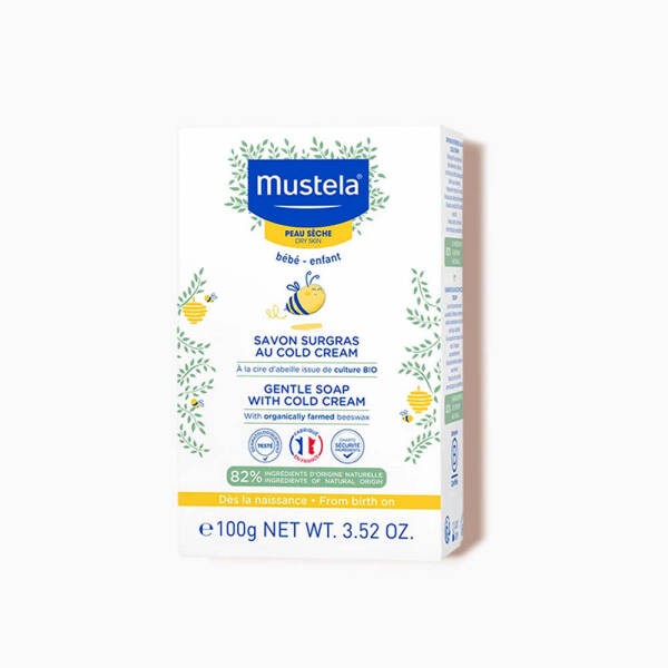Mustela Cold Cream İçeren Temizleyici Sabun 100g - 1