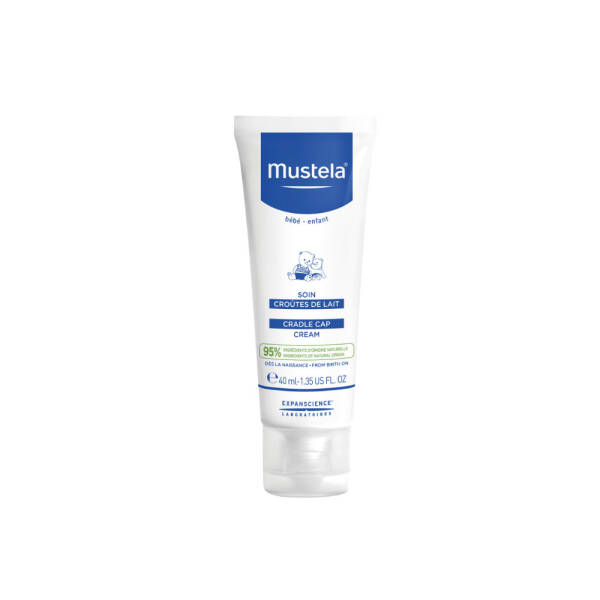 Mustela Cradle Cap Saç Pullanmalarına Karşı Bakım Kremi 40ml - 1