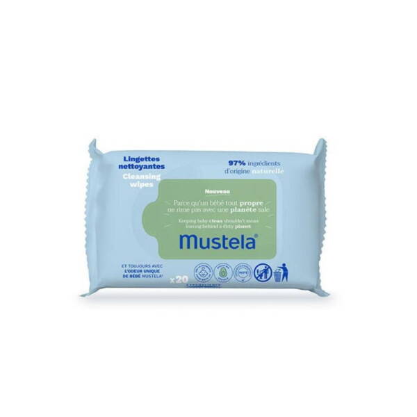 Mustela Eko Islak Mendil 20 Adet - 1