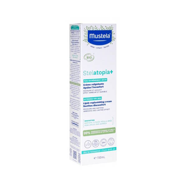 Mustela Stelatopia+ Lipit Yenileyici Rahatlatıcı Krem 150ml - 1