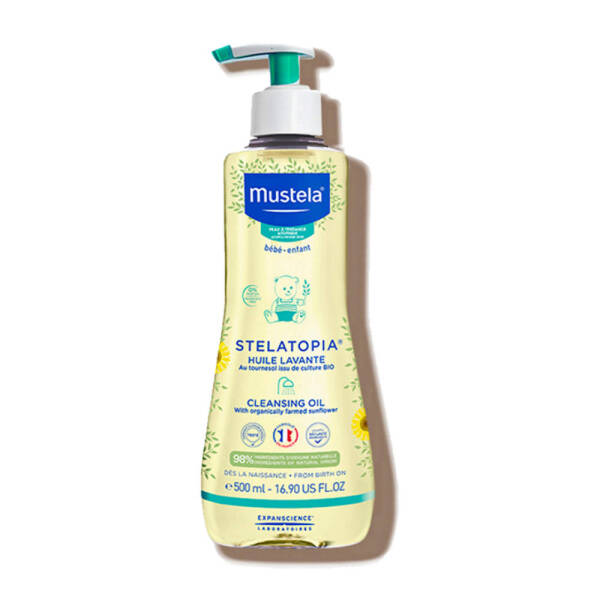 Mustela Stelatopia Temizleme Yağı 500ml - 1